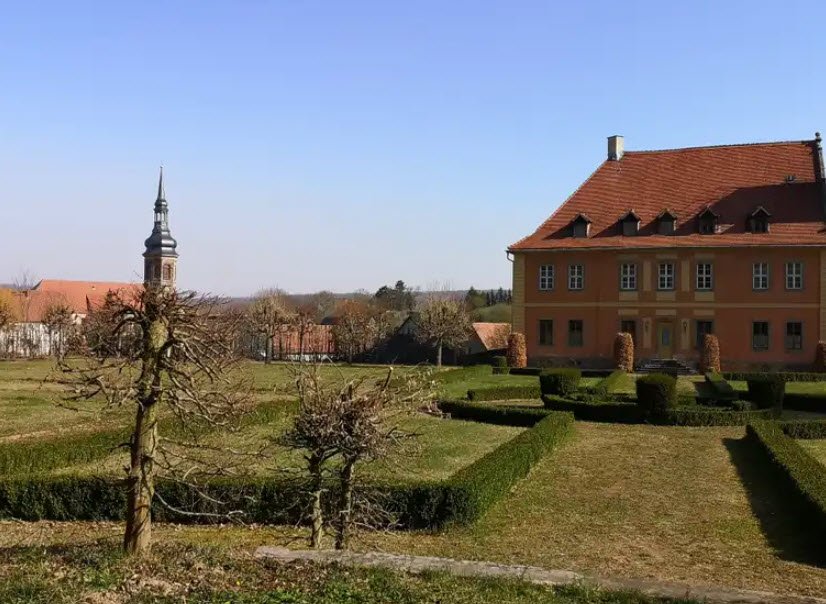 Schloß und Schloßgarten Bucha, Kaiserpfalz, Saxony-Anhalt, Germany, Germany